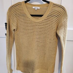 Madewell Women's Yellow Sweater